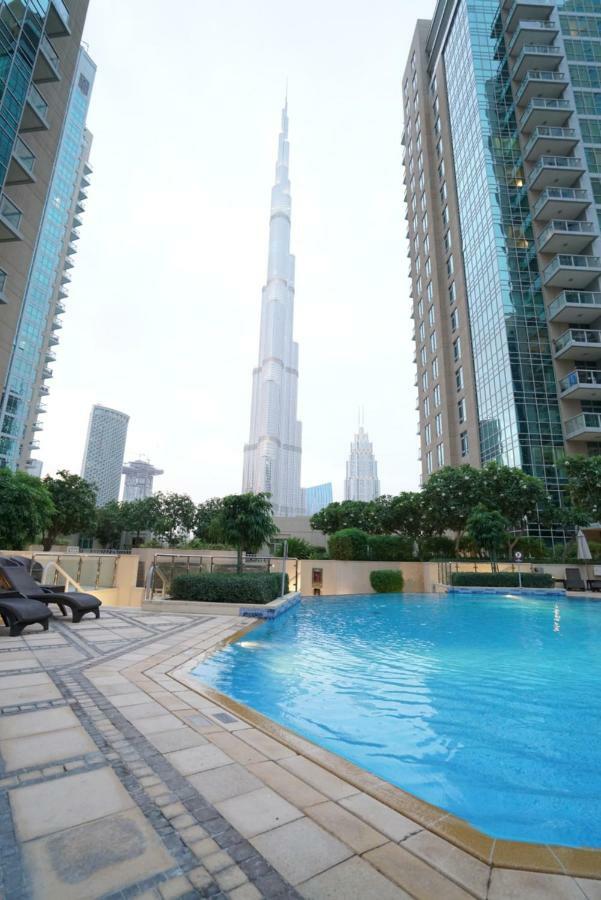 Elite Royal Apartment - Full Burj Khalifa & Fountain View - Crystal Dubai Eksteriør bilde