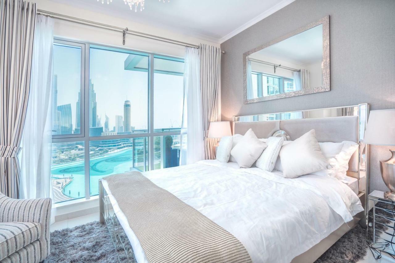 Elite Royal Apartment - Full Burj Khalifa & Fountain View - Crystal Dubai Eksteriør bilde