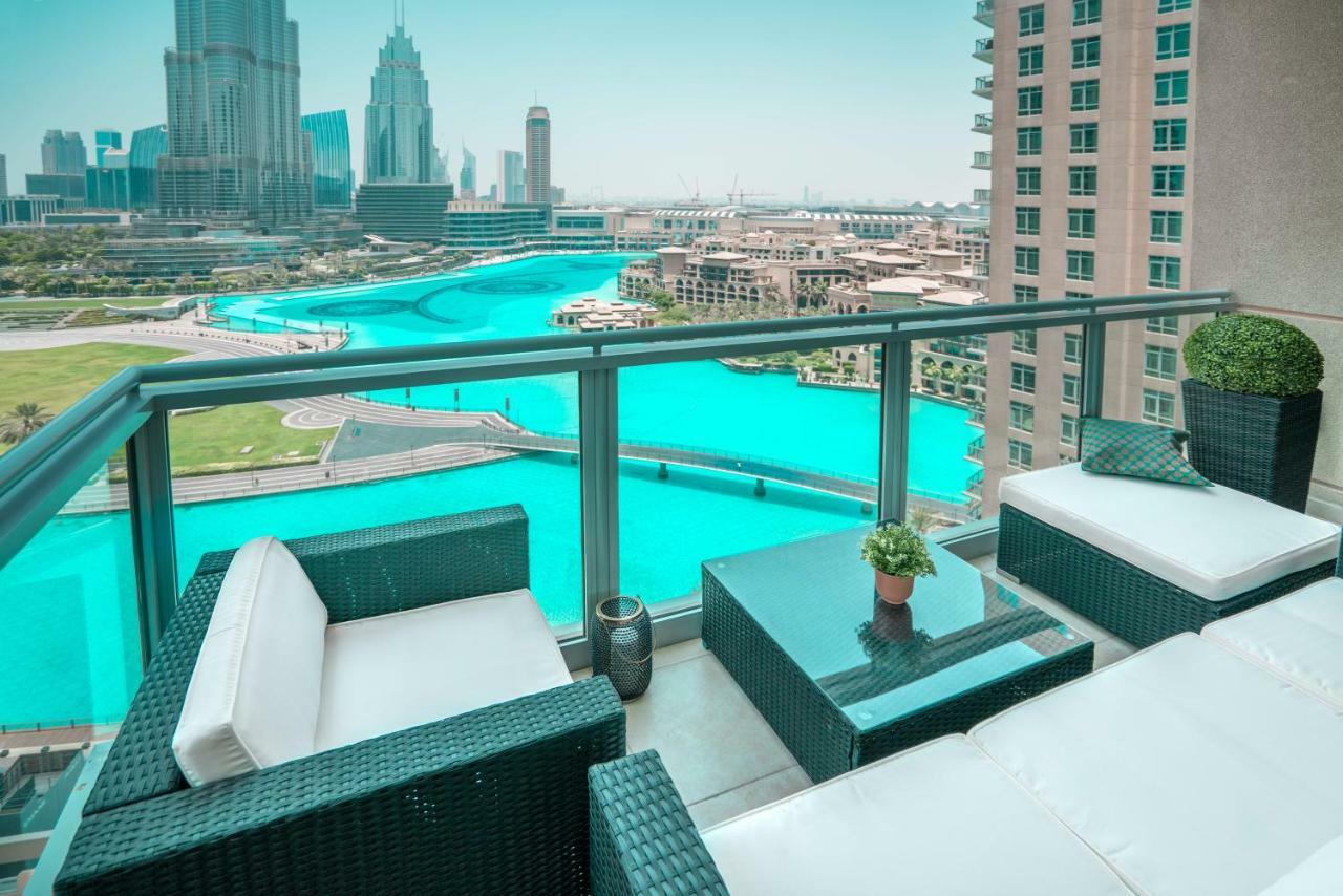 Elite Royal Apartment - Full Burj Khalifa & Fountain View - Crystal Dubai Eksteriør bilde