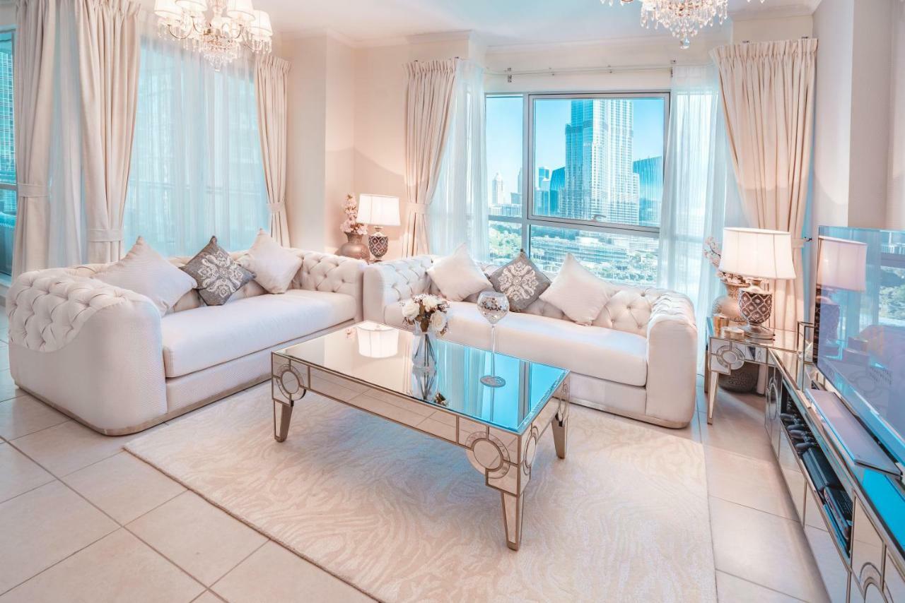 Elite Royal Apartment - Full Burj Khalifa & Fountain View - Crystal Dubai Eksteriør bilde
